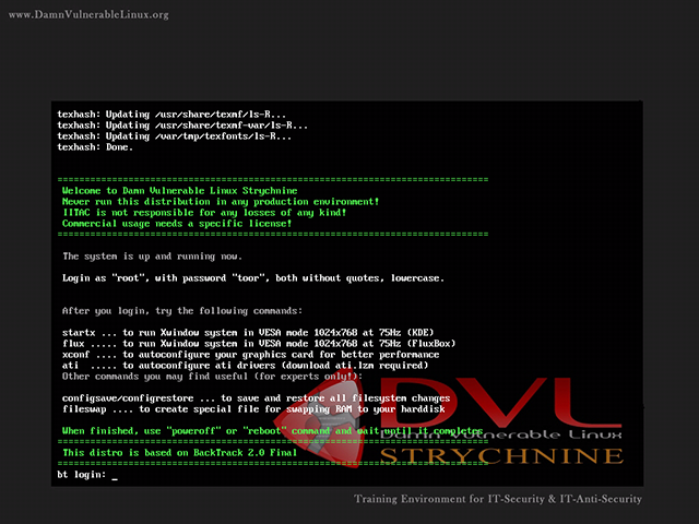 download damn vulnerable linux