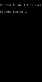 SickOs 1.1 screenshot