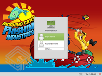 Morning Catch Phishing Industries screenshot