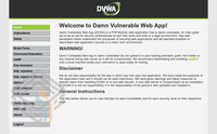 Damn Vulnerable Web Application (DVWA) 1.0.7 screenshot